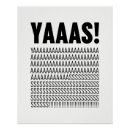 Search for black white text design posters Typography