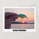 Search for lures postcards Angling