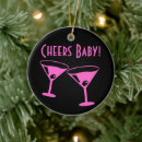 Search for cocktail christmas tree decorations Pink