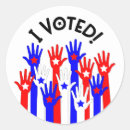 Search for vote blue stickers Red white blue
