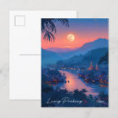 Search for lao postcards Watercolor