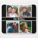 Search for 4 mouse mats Black and white