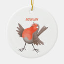 Search for robin bird christmas tree decorations Songbird