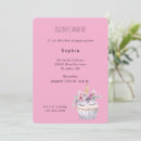Search for unicorn cupcake invitations Cute