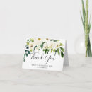 Search for white flower thank you cards Floral