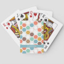 Search for hexagon playing cards Retro