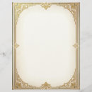 Search for art deco stationery paper Gold