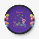 Search for gymnastics party plates Pink