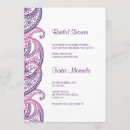 Search for indian bridal shower invitations Pink