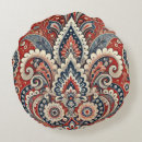 Search for blue and white paisley cushions Vintage