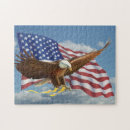 Search for american bald eagle puzzles Stars and stripes