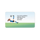Search for soccer labels Girl