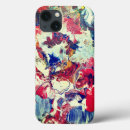 Search for abstract trees iphone cases Blue