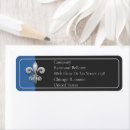 Search for fleur return address labels Fleur de lis