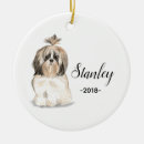 Search for shih tzu christmas tree decorations Ceramic