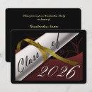 Search for maroon graduation invitations High school