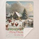 Search for vintage christmas blankets Winter