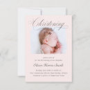Search for classic christening invitations Church ceremony