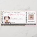 Search for boarding pass baby pregnancy invitations Pink