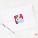 Search for white rabbit stickers Pink