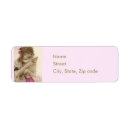 Search for label pink postcards French