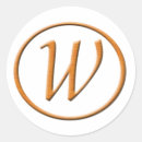 Search for initial w stickers White