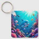 Search for aquatic life key rings Coral