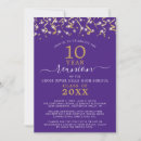 Search for purple confetti invitations Elegant
