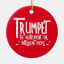 Search for trumpet player christmas tree decorations Brass