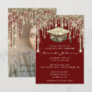 Search for burgundy graduation invitations Glitter