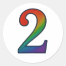 Search for number two stickers Modern