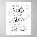 Search for choose a seat wedding signs Welcome