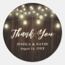 Search for barn wood wedding stickers String lights