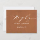 Search for terracotta and navy wedding rsvp cards Couple