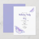 Search for insects 4x5 invitations Butterfly