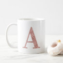 Search for faux rose gold glitter mugs Elegant