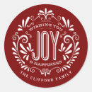 Search for christmas ornament stickers Joy