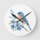 Search for birds clocks Floral design
