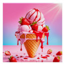 Search for waffle cone posters Dessert