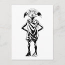 Search for dobby postcards Deathly hallows