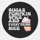 Search for sugar and spice stickers Autumn