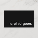 Search for oral surgeon business cards Dentistry
