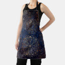 Search for mandala pattern aprons Gold
