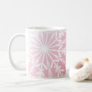 Search for pink snowflakes mugs Xmas