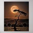 Search for tree silhouette landscape art Sunset