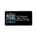 Search for book lovers return address labels Reading