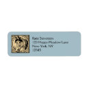 Search for horse head return address labels Drawing
