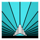 Search for teal art Retro