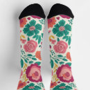 Search for floral socks Colorful