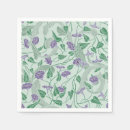 Search for floral print napkins Purple